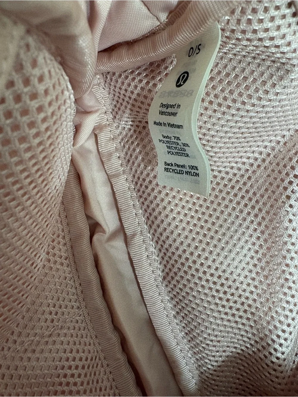 Lululemon Everywhere Belt Bag Fleece Sherpa Pink Gold
